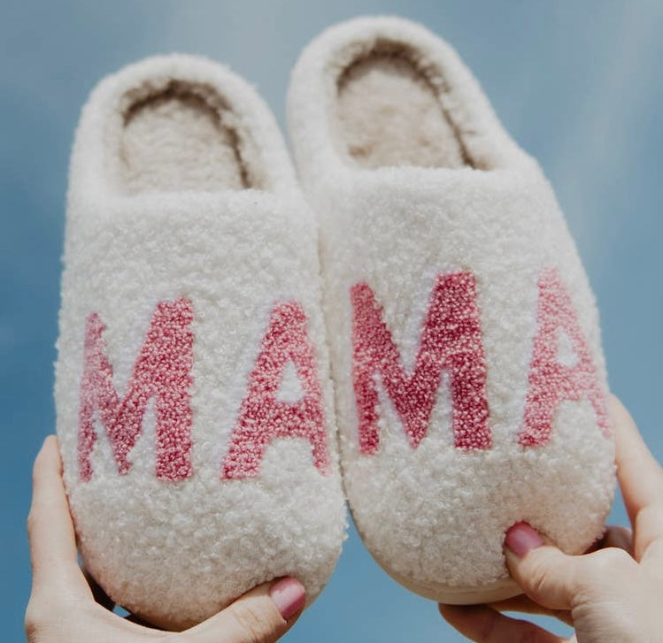 Fuzzy Mama House Slippers