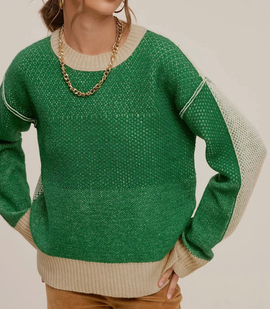 Clover Colorblock Sweater