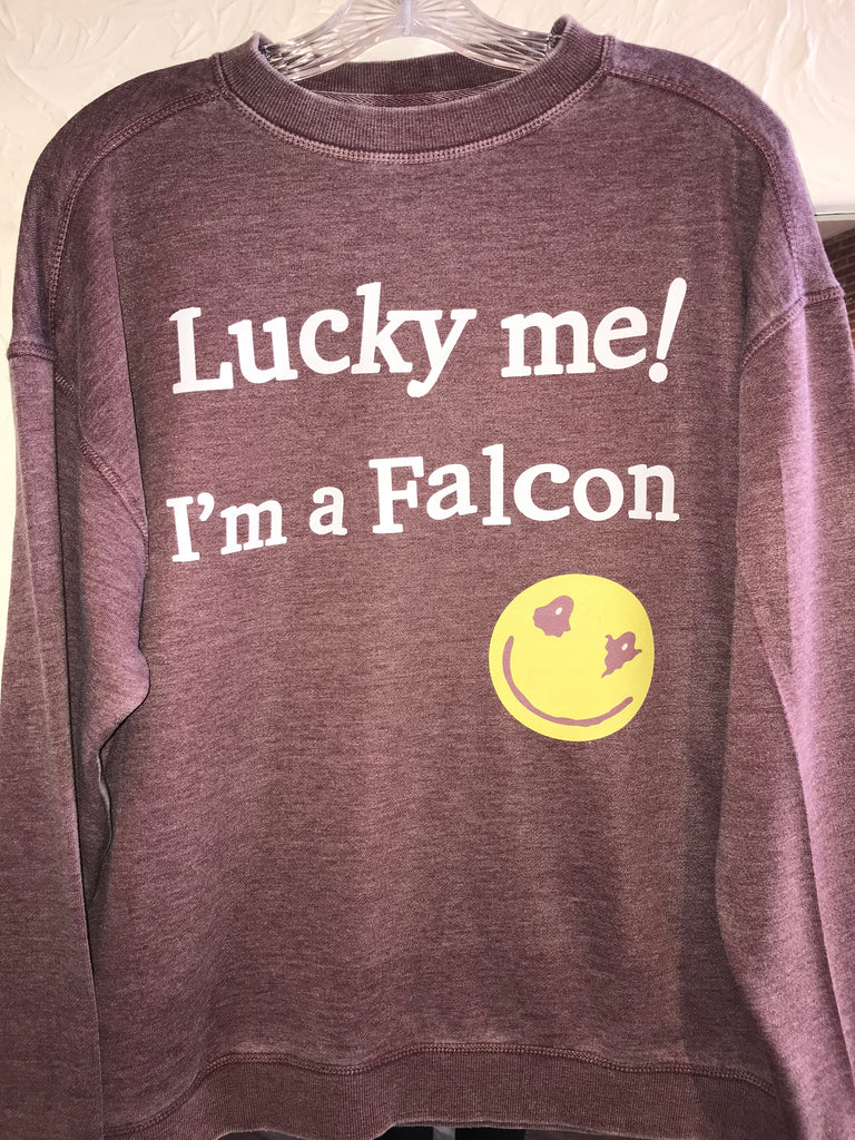 Lucky Me I'm a Falcon Sweatshirt