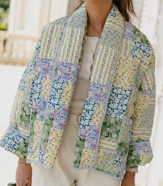 Floral Pattern Jacket