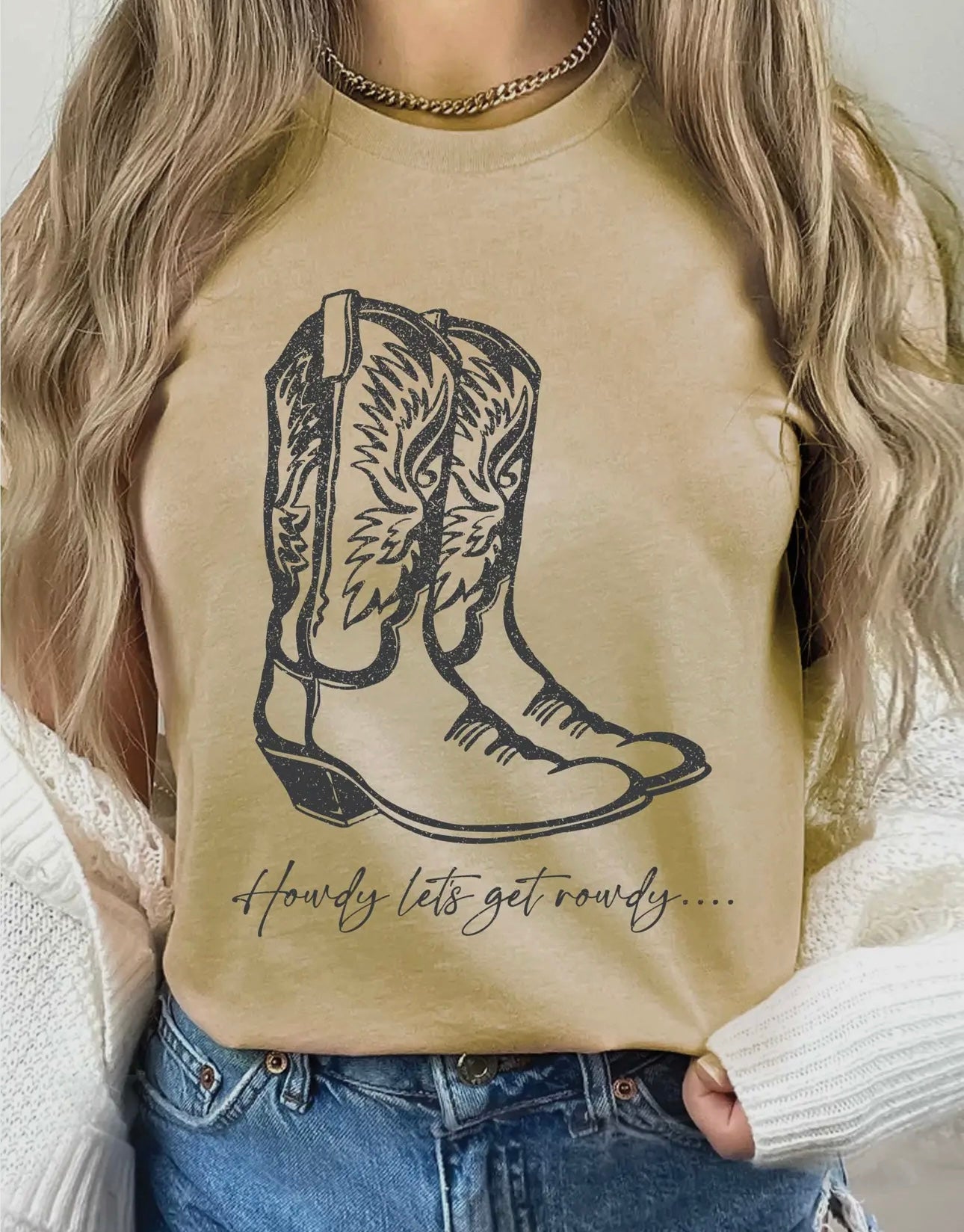 Rowdy Boots Graphic