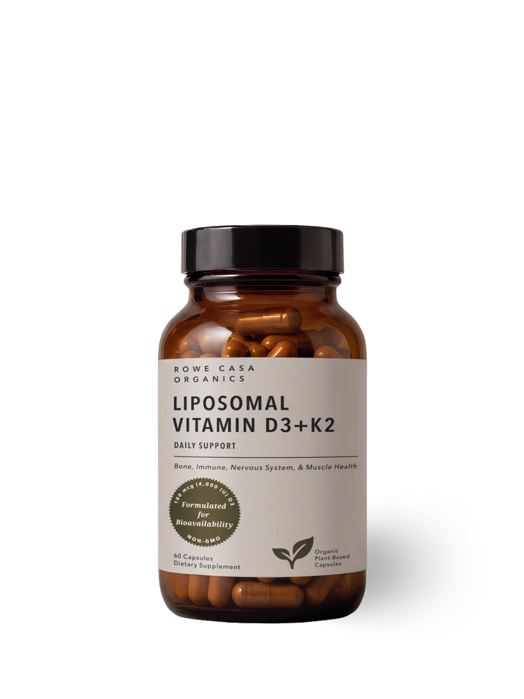 Rowe Casa Liposomal Vitamin D3 + K2 | 60 Capsules