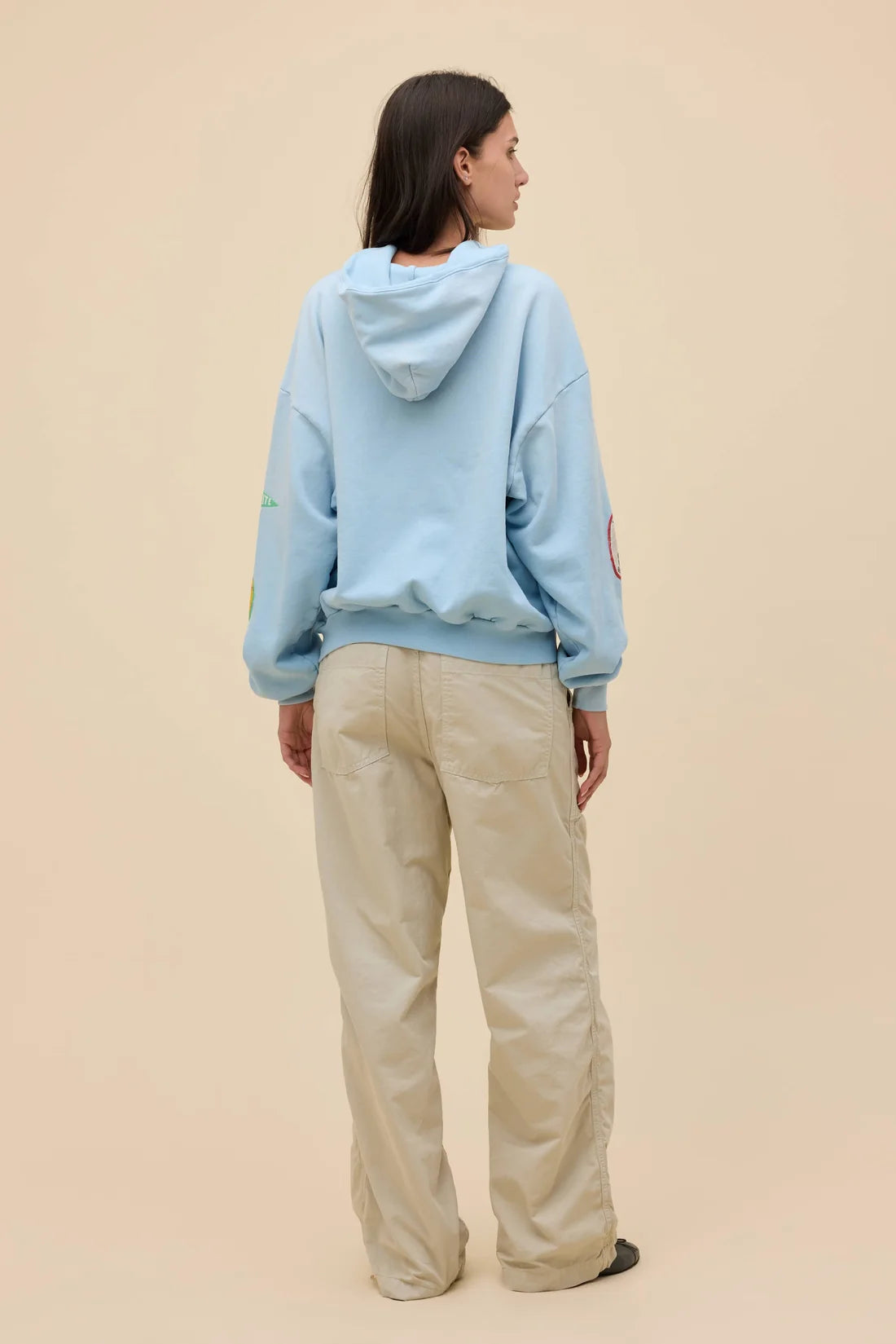 Camp Patches Oversized Hoodie