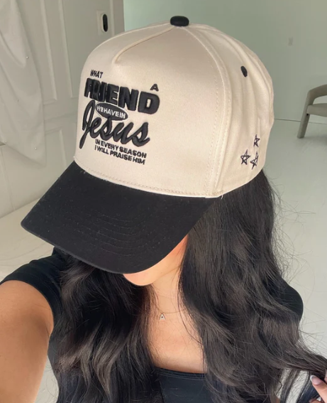 Friend in Jesus Trucker Hat