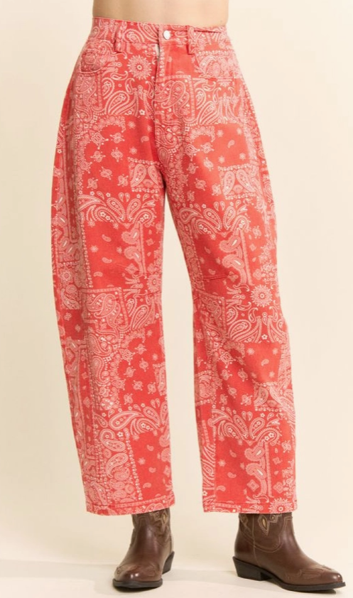 BANDANA Print Pants