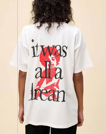Biggie It was all a dream baby merch tee