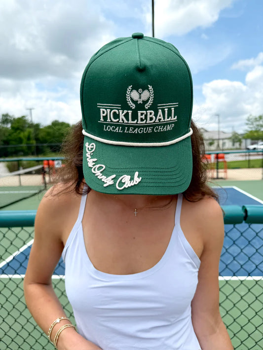 Pickleball Local League Champ - Green Vintage Trucker Hat