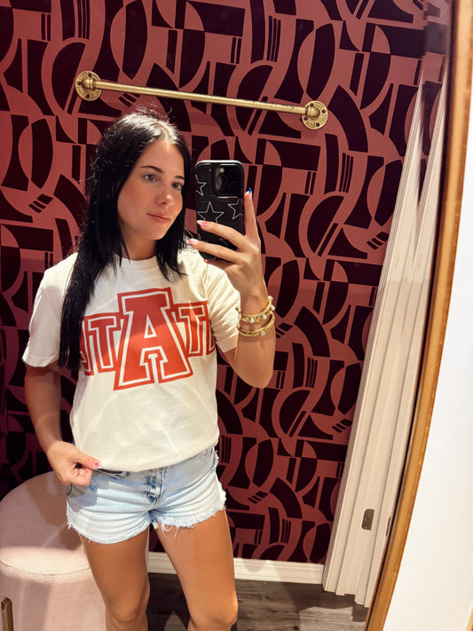 Red Astate tee