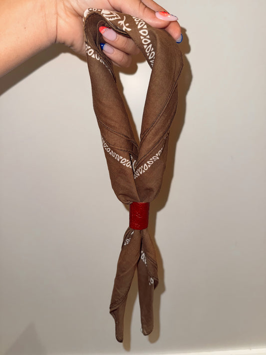 bandana necklace