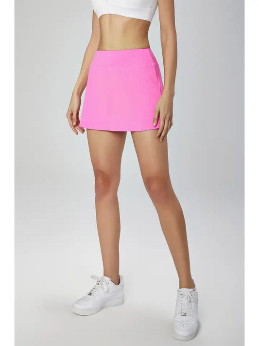 Vida Active Slit Mini Skirt
