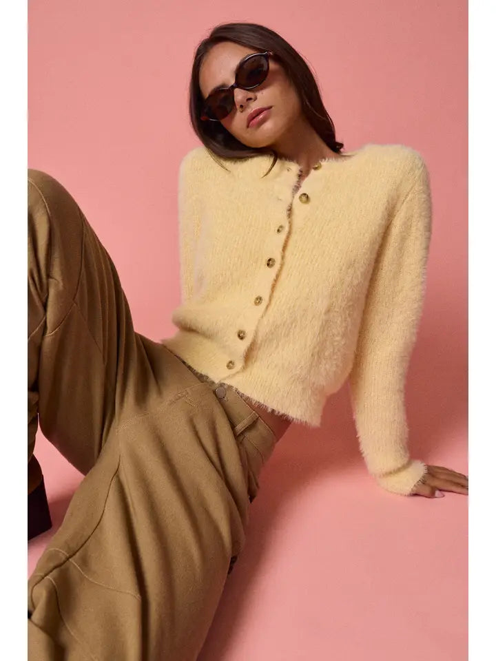 Cozy Luxe Fuzzy Cardigan