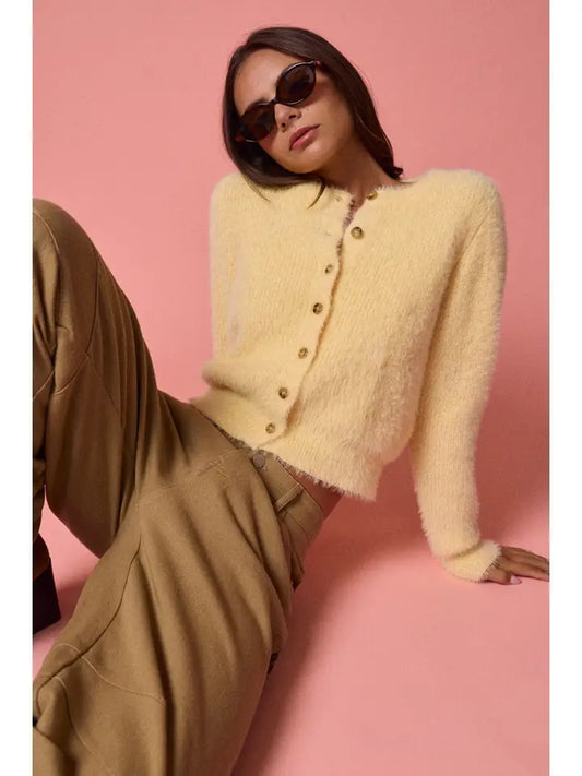 Cozy Luxe Fuzzy Cardigan