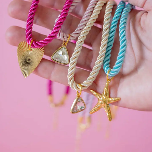 Twist Charm Necklaces