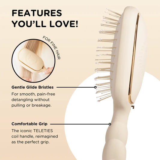 Detangler Hair Brush for Fine Hair – Tan