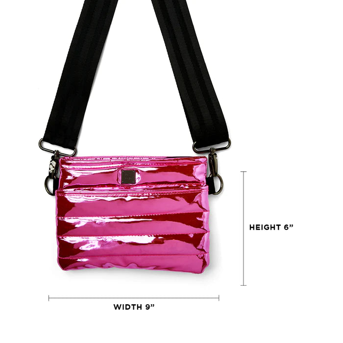 Hot Pink Mirror Bum Bag