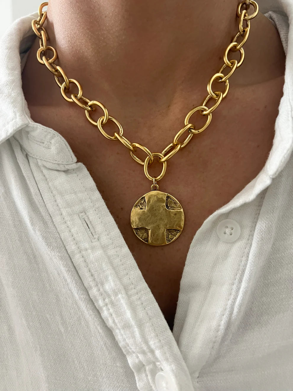 Antique Lord’s Prayer Necklace (16in)