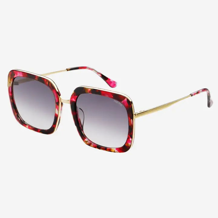 Lulu Acetate Womens Square Sunglasses