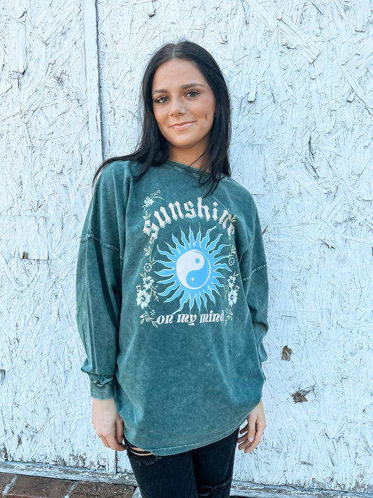 Sunshine on my mind longsleeve