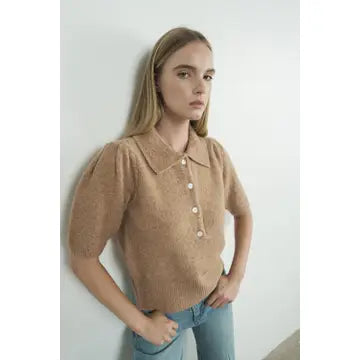 Puff Short Sleeve Sweater