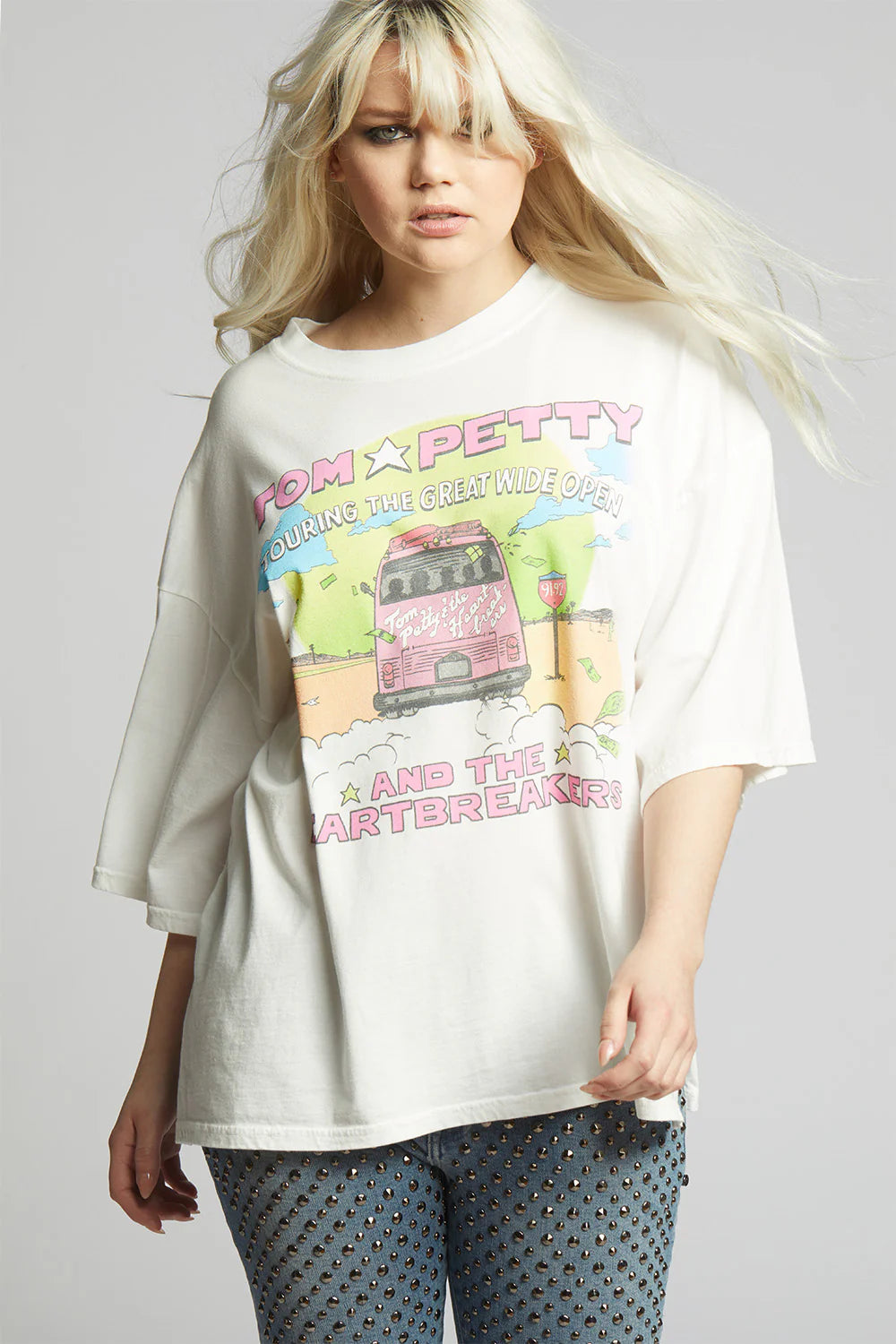 Tom Petty And The Heartbreakers Tour One Size Tee