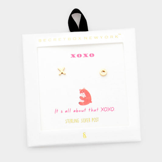 XO earrings