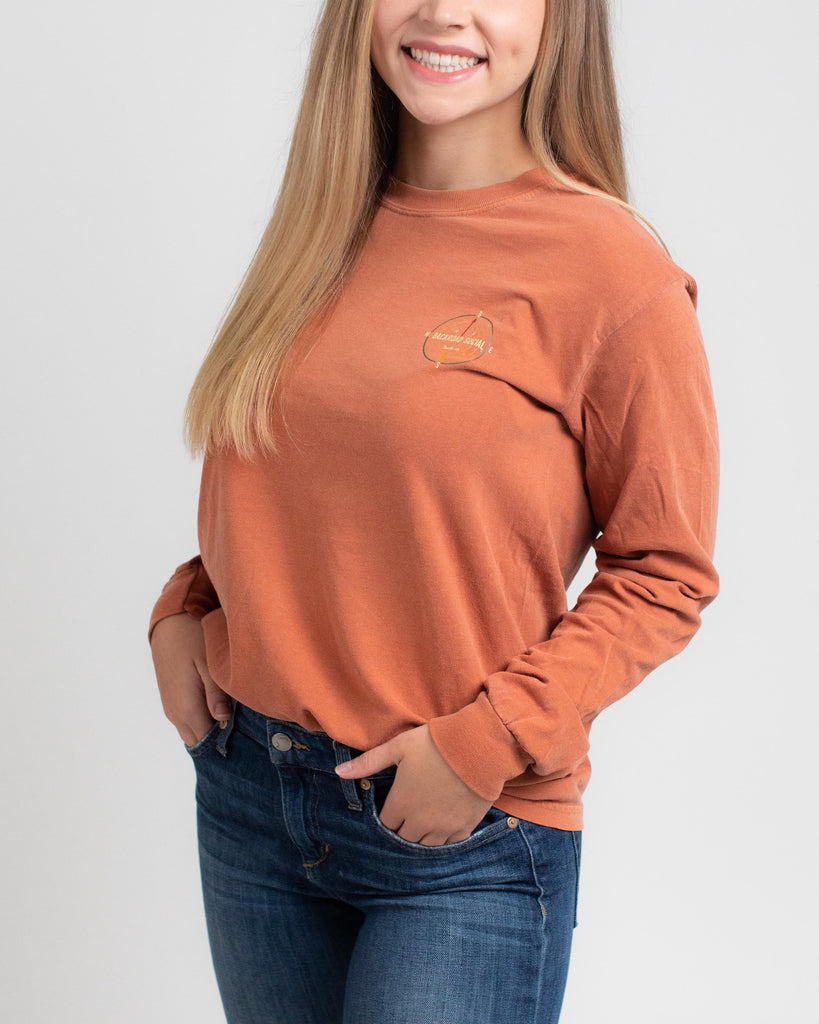 Pocket Logo Long Sleeve Tee (Multiple Colors)