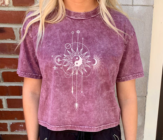 Yin Yang purple crop