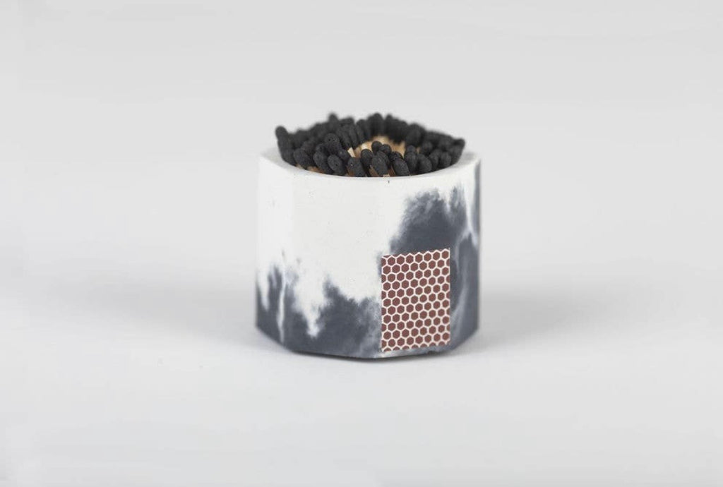 Concrete Match Holder w/ Striker