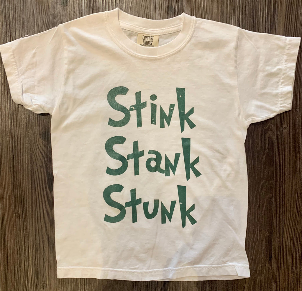 Stink Stank Stunk Kids Tee