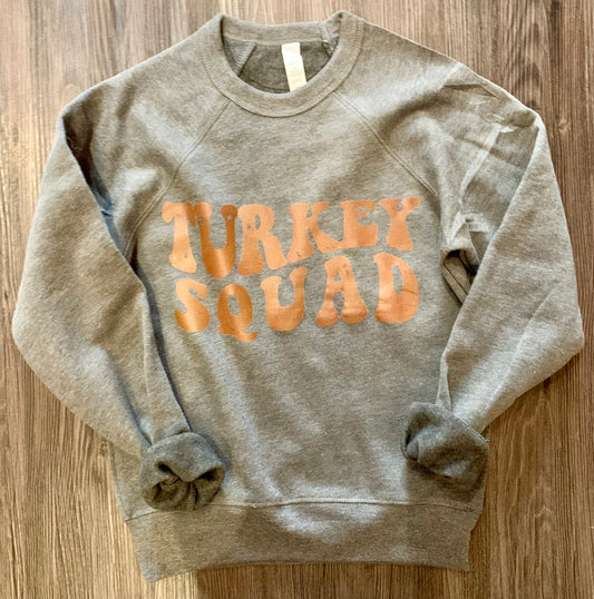 Turkey Squad kids sizes