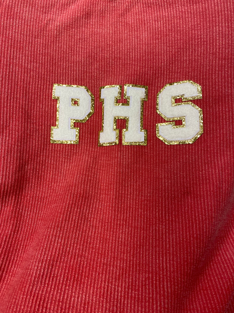 PHS patch corded pullover