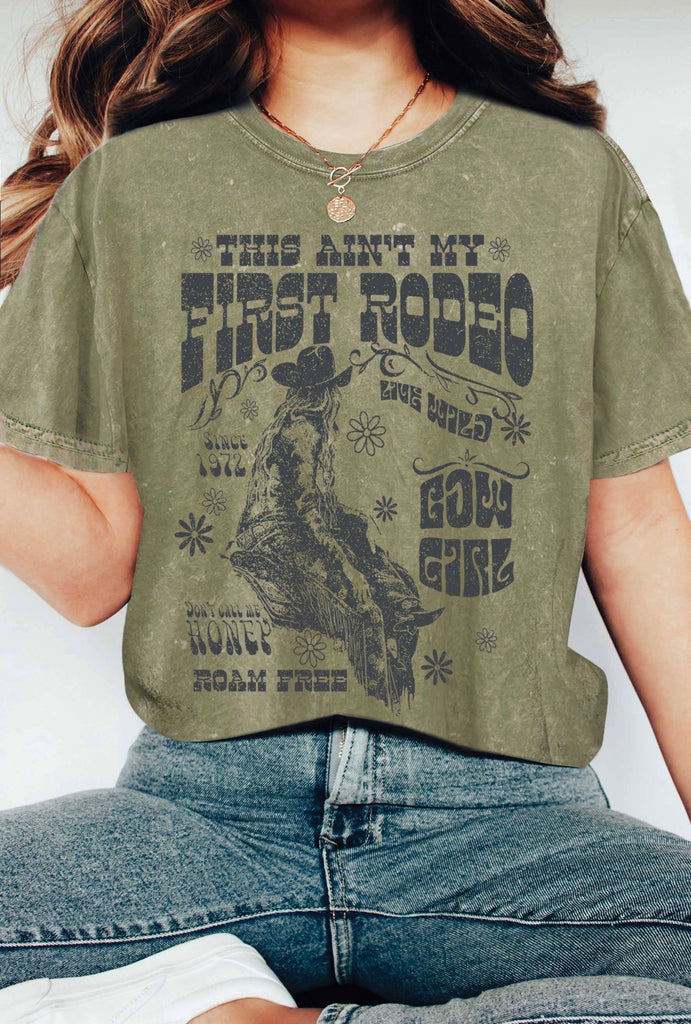 Cow Girl Graphic Tee