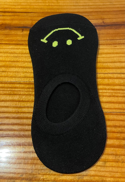 No Show Smiley Socks