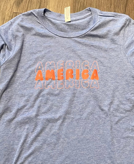 Triple America Kids Tee