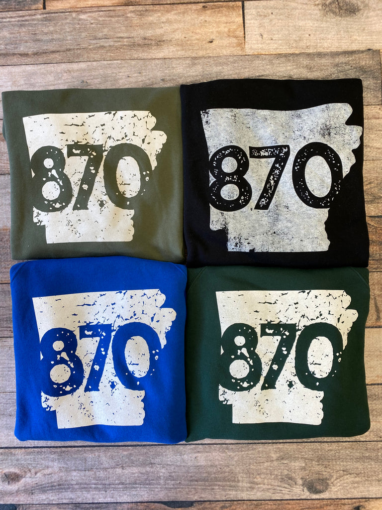 870 Sweatshirt (Multiple Colors)