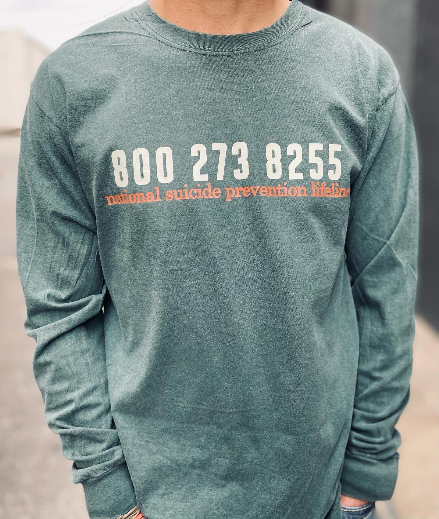 Suicide Prevention Long Sleeve Tee