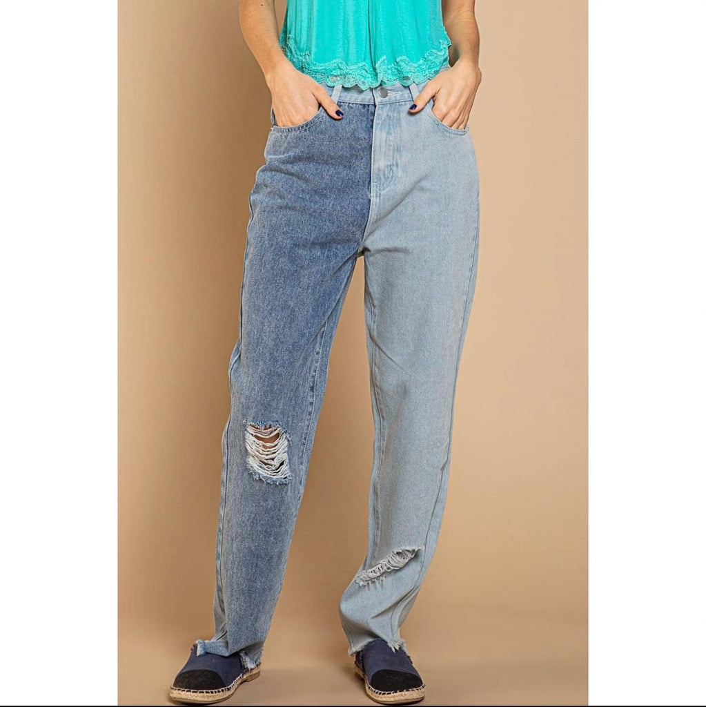Two Toned Jean