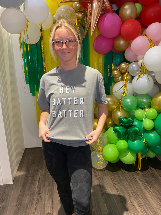 Hey Batter Batter tee
