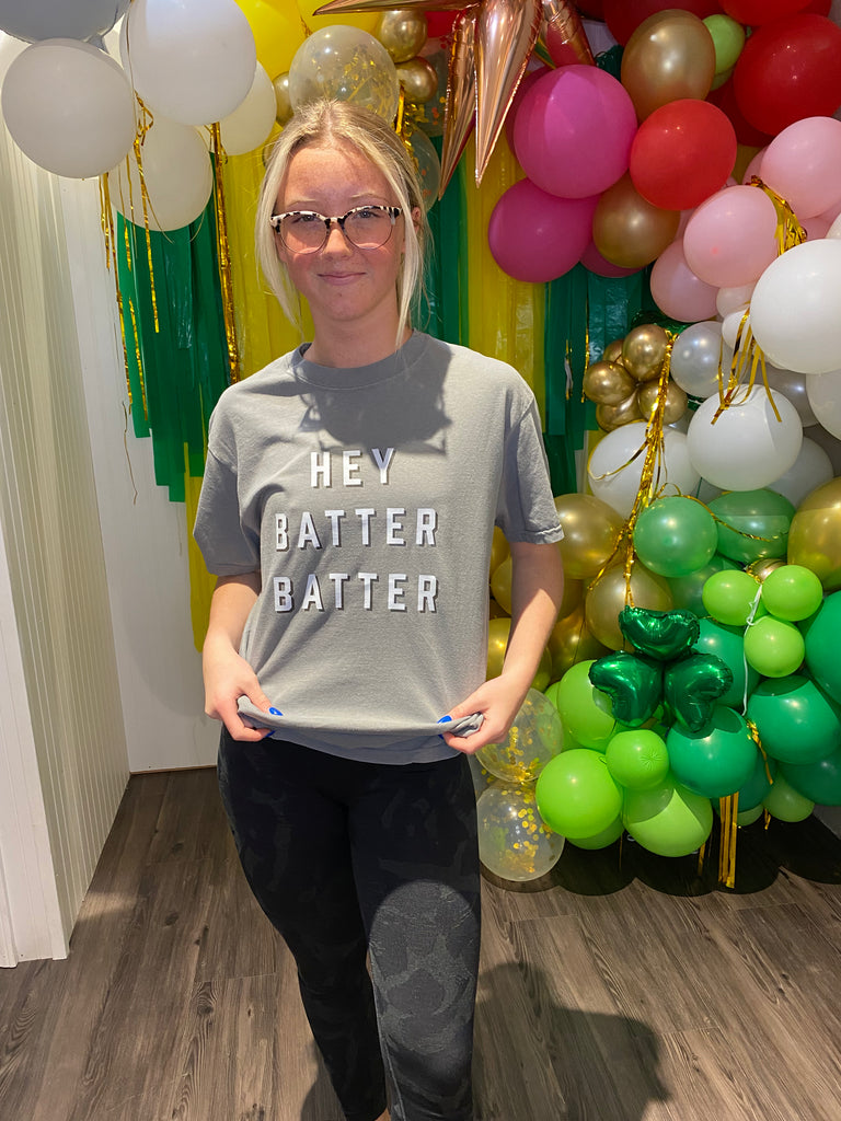 Hey Batter Batter tee