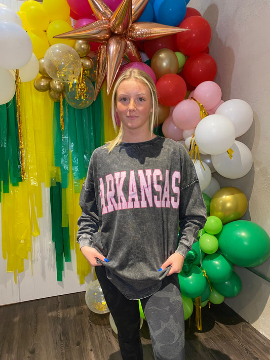 Arkansas long sleeve tee