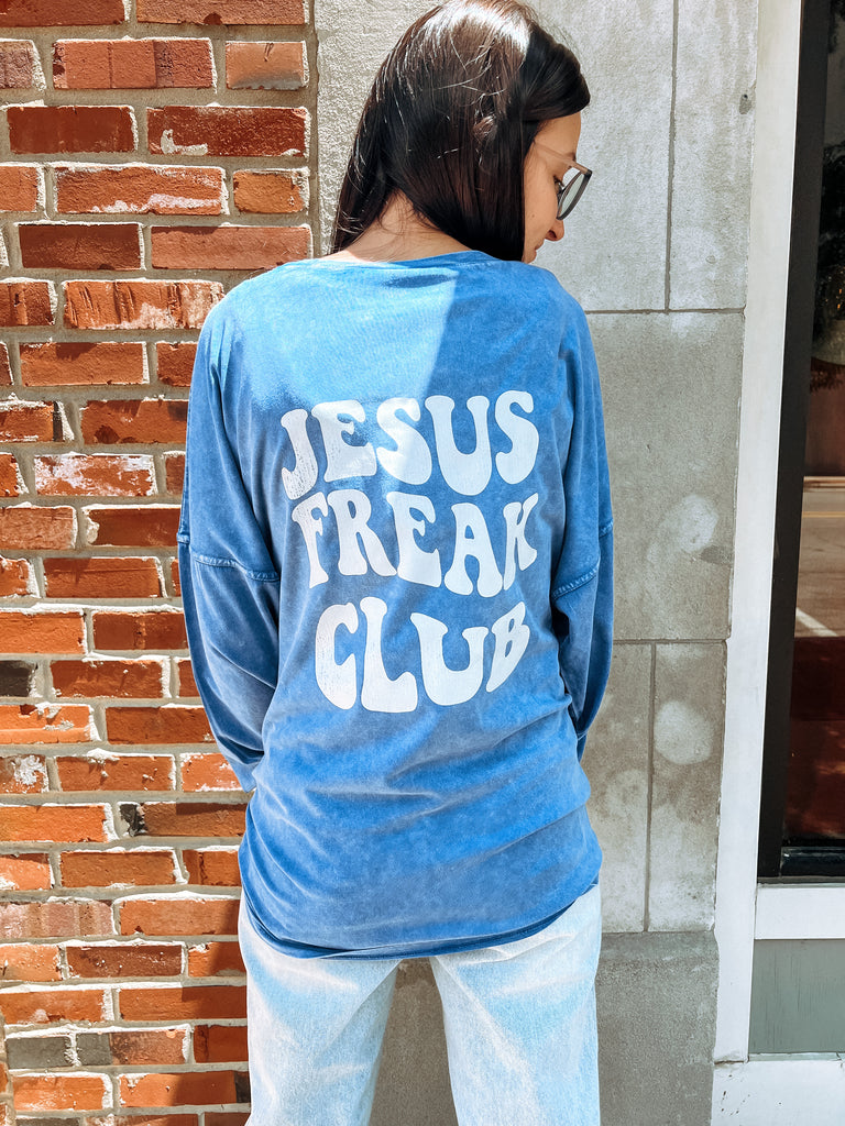 Jesus Freak Club Long Sleeve Tee