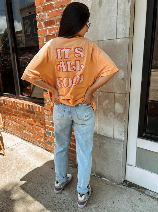 It's All Good Back Tee