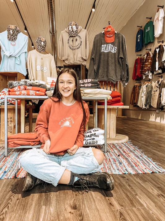 It’s a good life CC Crewneck