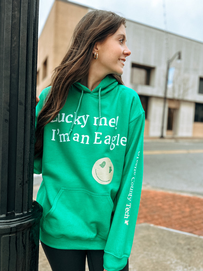 Lucky Me! I'm a Eagle Hoodie/Ram Pullover