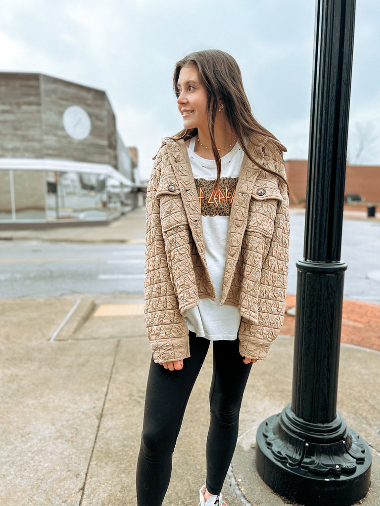 Cream Shacket