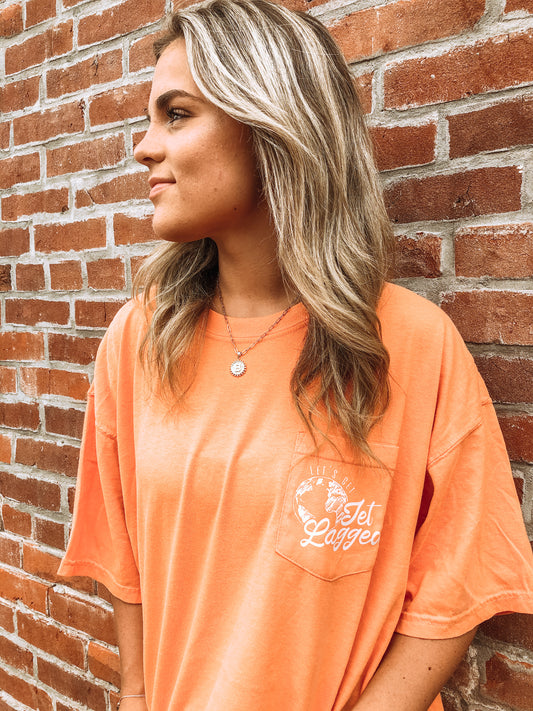 Jet Lagged Pocket Tee