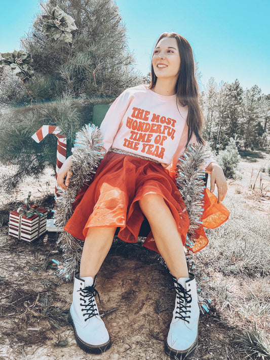 The most wonderful time of the year sweatshirt