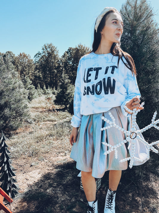 Let it snow sweatshirt