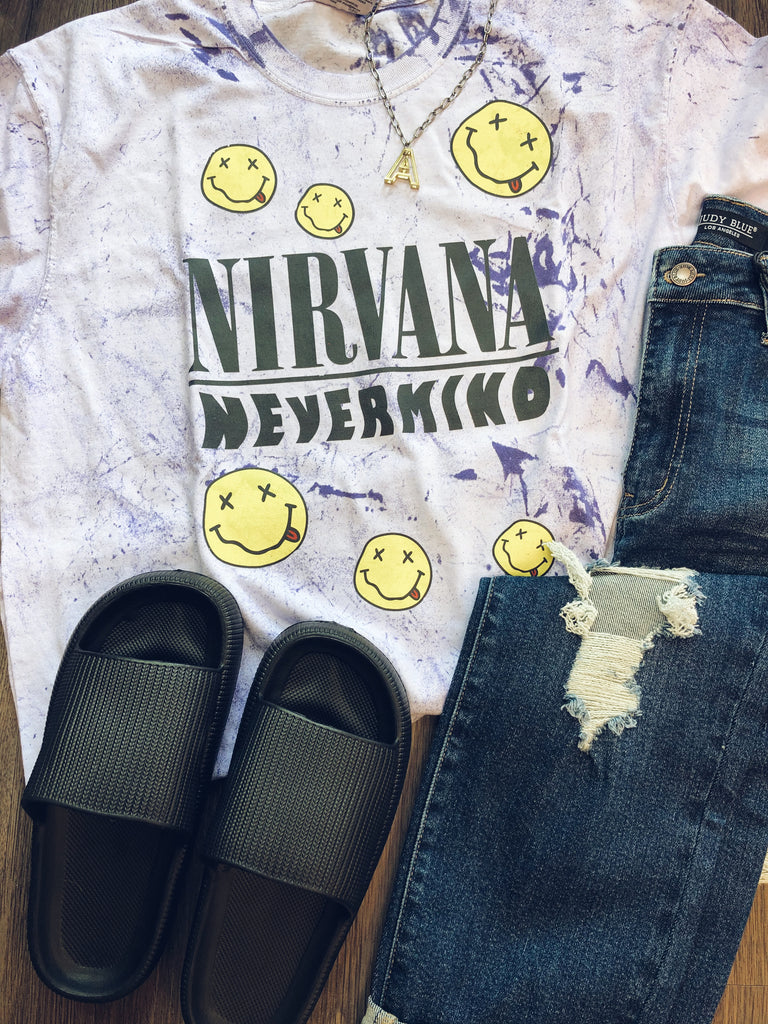 Nirvana Nevermind Colorblast Tee